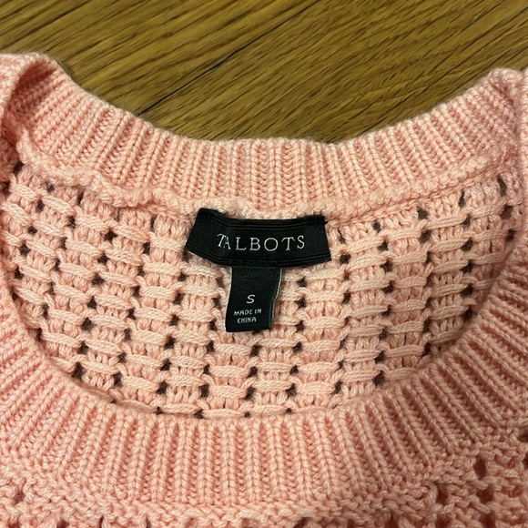 Talbots Coral Knit Sweater - Picture 4 of 4